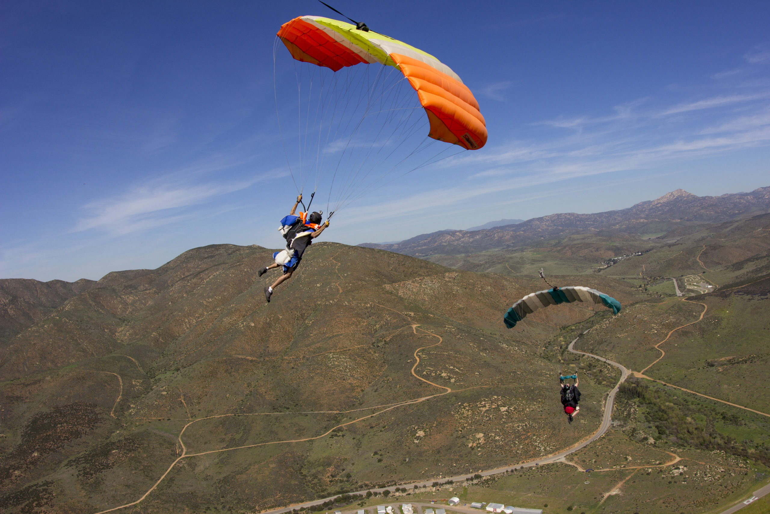 parachute jump skydive san diego